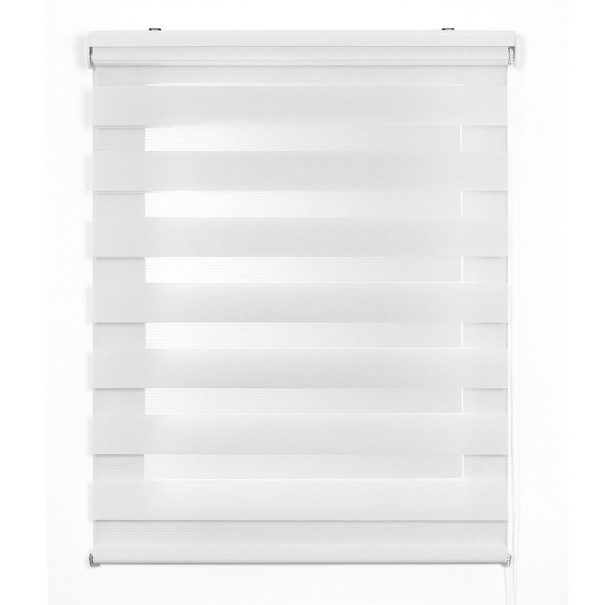 DOPPELROLLO Weiß 180x180 cm - Weiß, Kunststoff (180/180cm) - STORESDECO