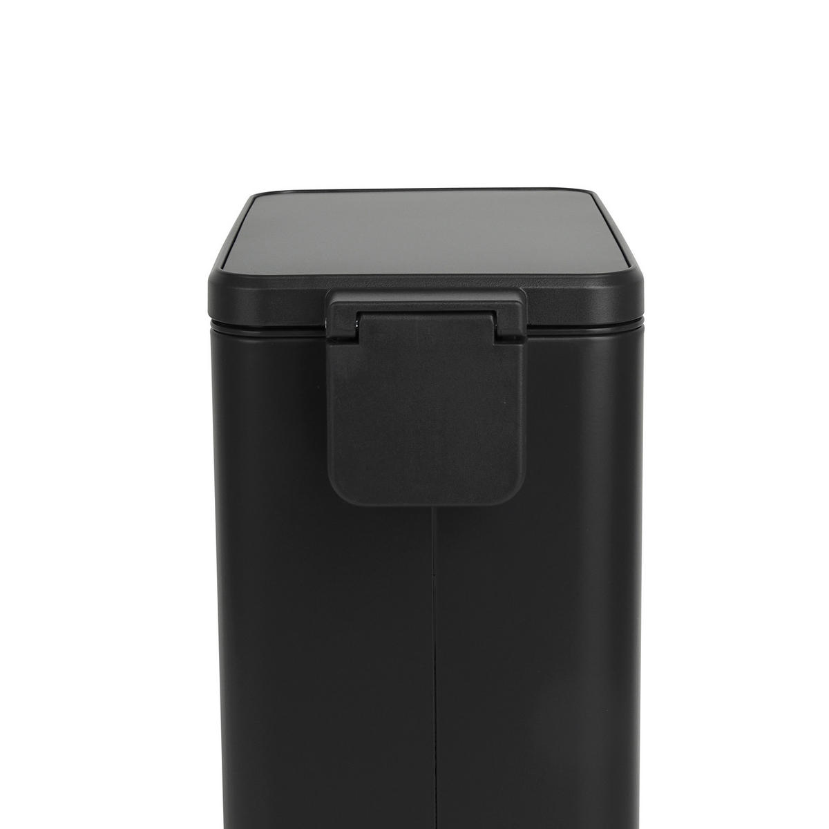 MÜLLEIMER STM18 18L Schwarz - Schwarz, Metall (20/53.5/36cm) - SVITA