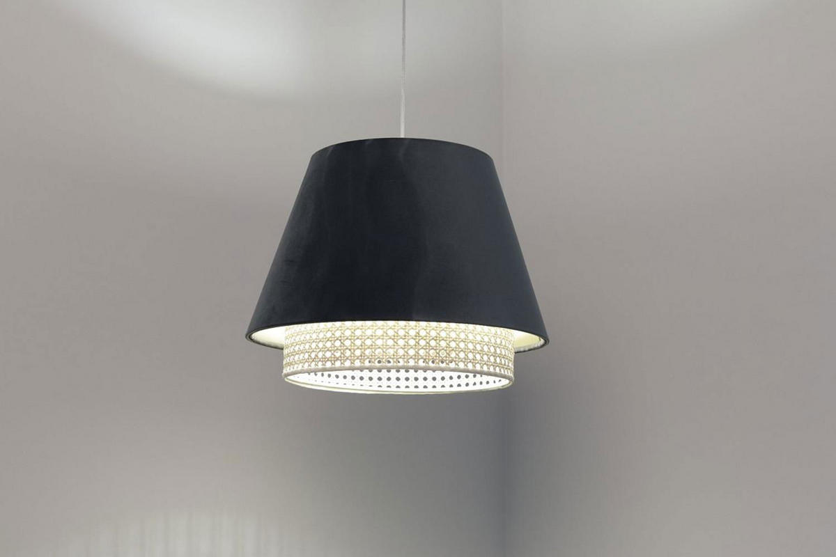 HÄNGELEUCHTE Türkis 40/25 cm - Türkis, Kunststoff (40/1.3/25cm) - ONZENO