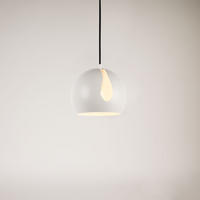 PENDELLEUCHTE Ball Weiß Ø 20cm - Weiß, Metall (20/20/20cm) - s.luce