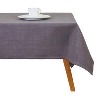 TISCHDECKE Mileja - Dunkelgrau, Textil (220/150/1cm) - home&you