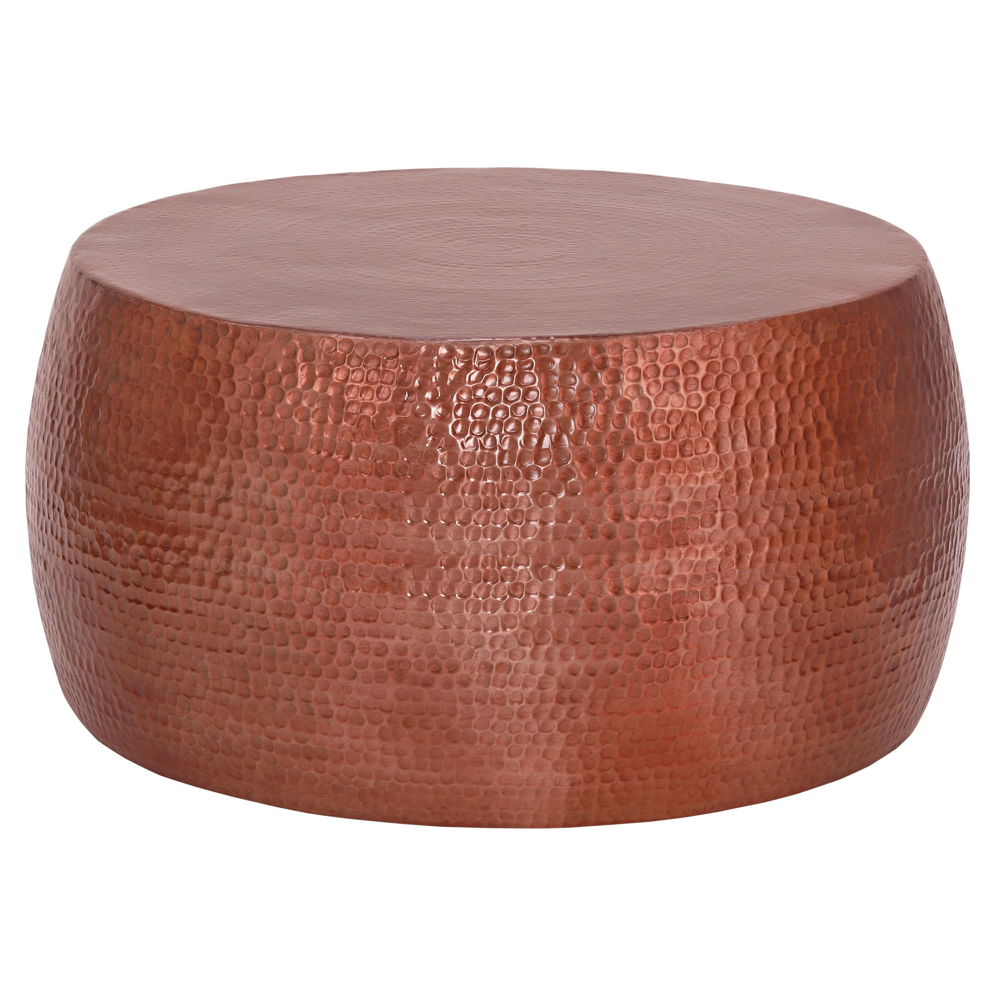 COUCHTISCH - Kupferfarben, Metall (90/90/45cm) - WOMO-DESIGN