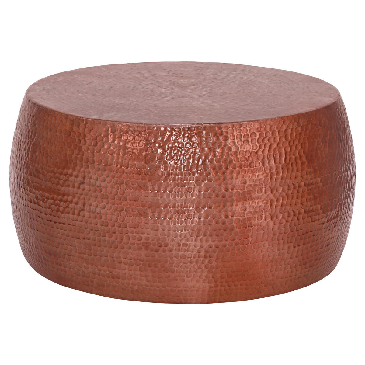 COUCHTISCH - Kupferfarben, Metall (90/90/45cm) - WOMO-DESIGN