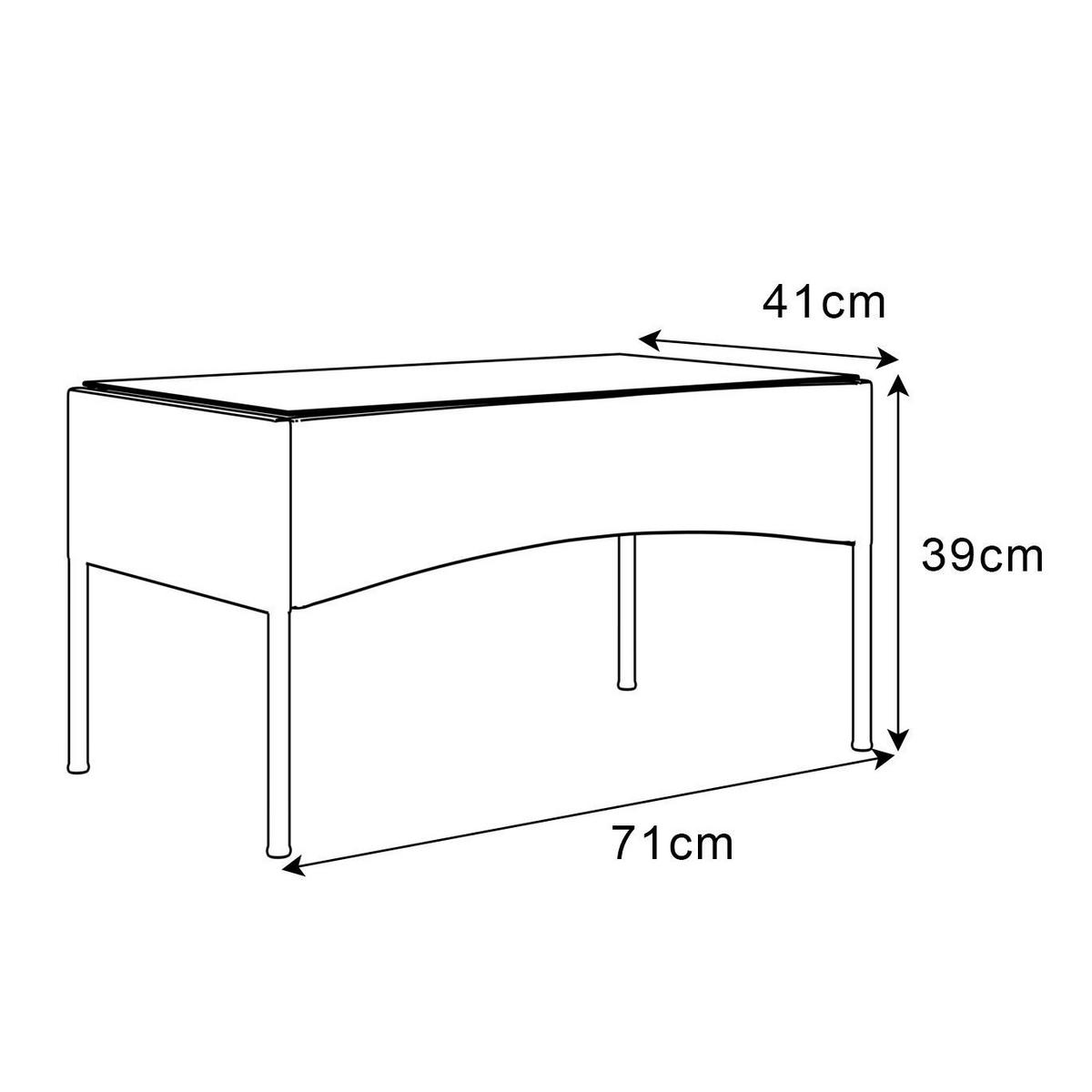 LOUNGEGARNITUR PERGOLA Rattan Gartenmöbelset - Schwarz, Kunststoff - Lookway
