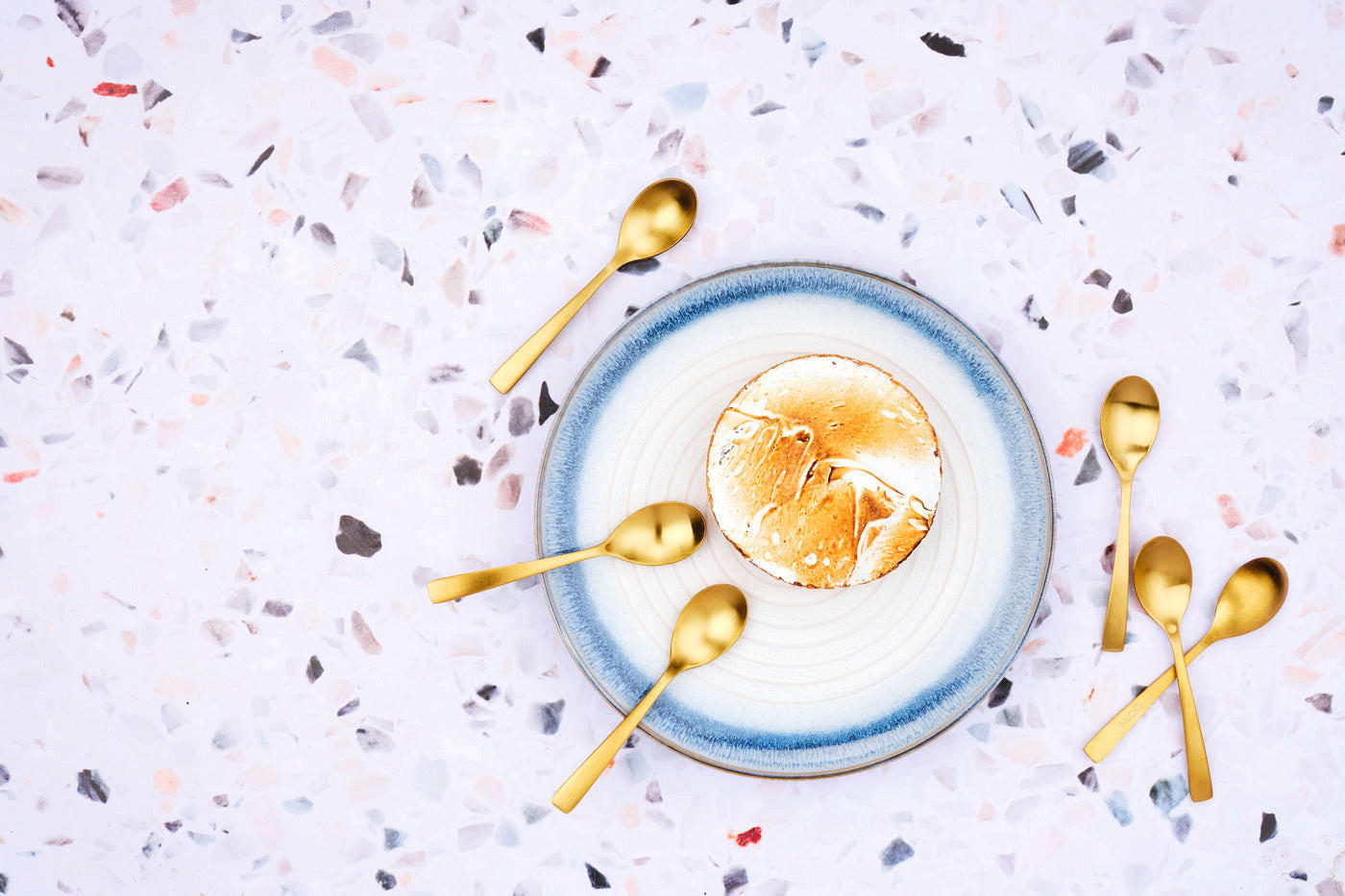 LÖFFEL 6er-Set Oglu - Gold - Goldfarben, Metall - Björn