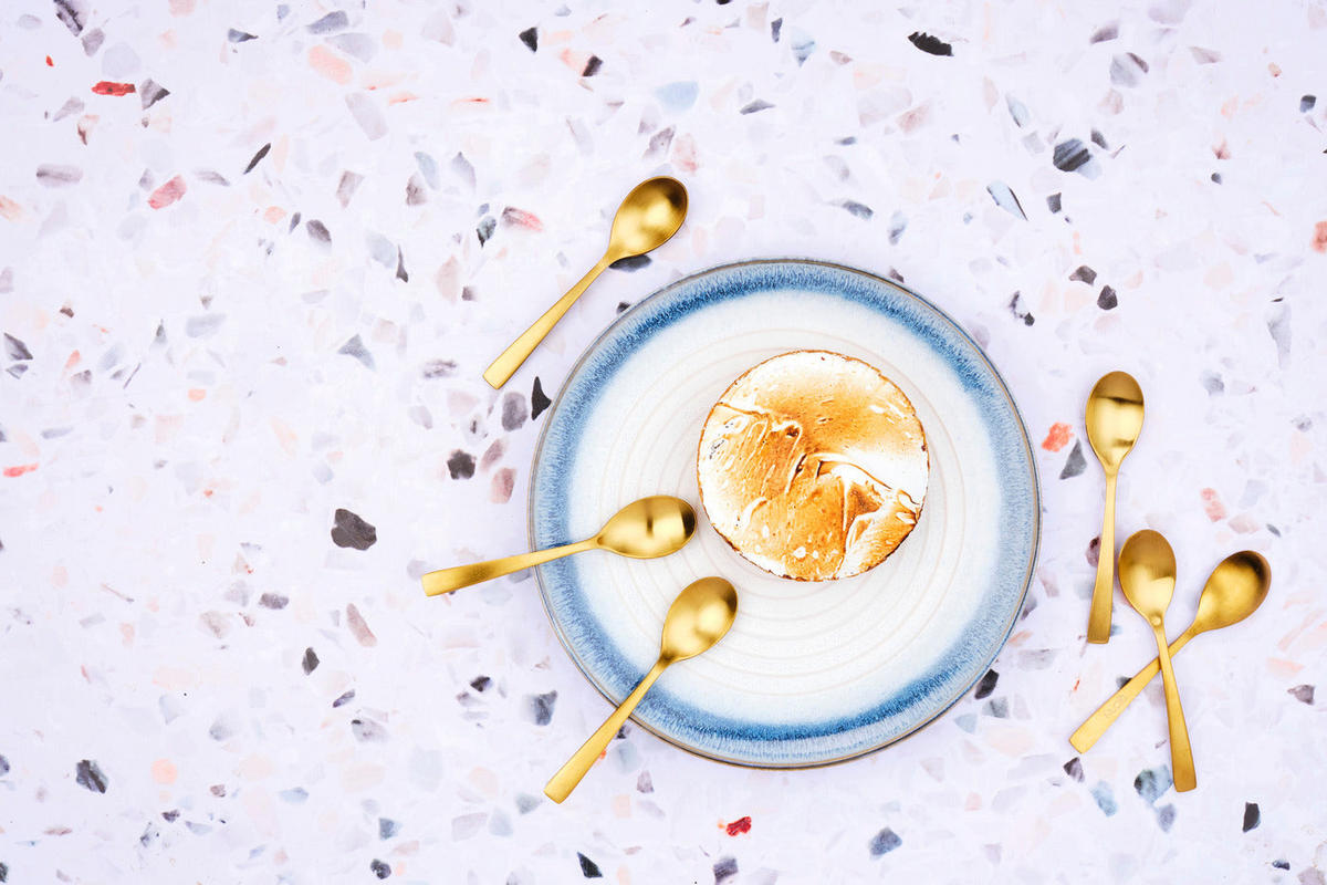 LÖFFEL 6er-Set Oglu - Gold - Goldfarben, Metall - Björn