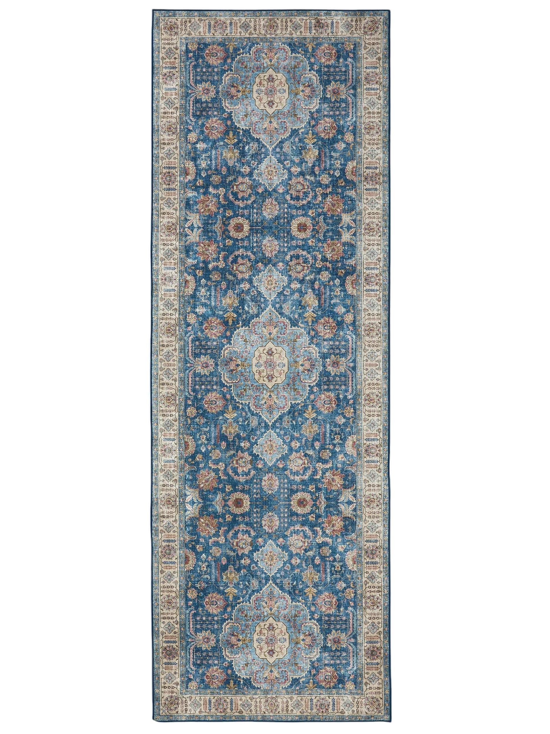 PREPROGA Laura tekač modra 80x240 cm - modra, umetna masa/tekstil (80/240cm) - benuta Pop