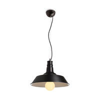 PENDELLEUCHTE GOLDIE 36 Schwarz 30 W - Schwarz, Metall (30/30/120cm) - Rendl