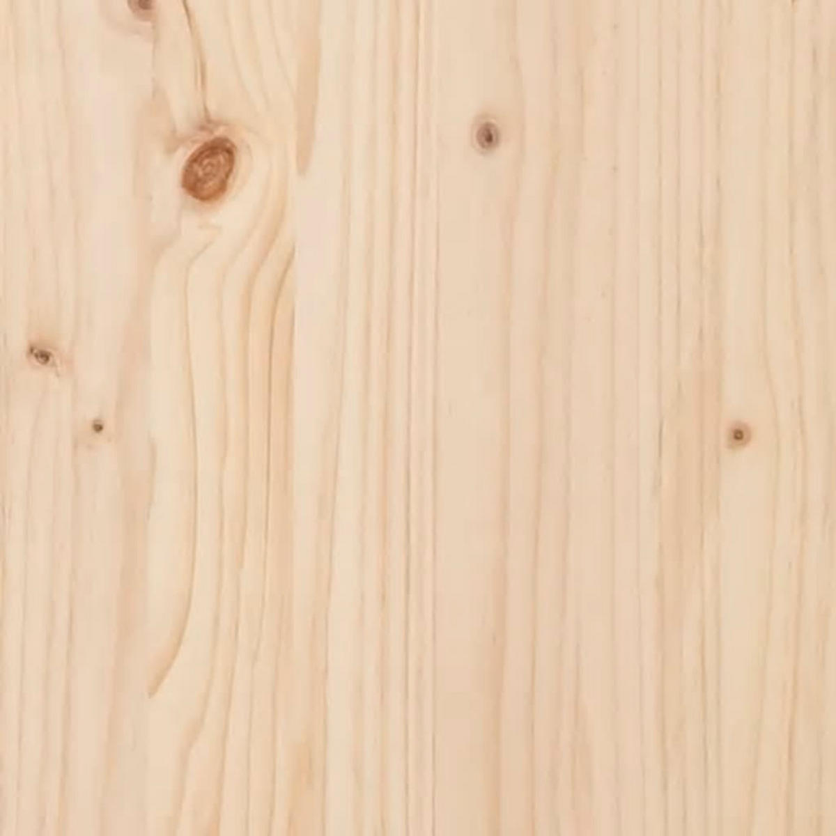 BETT Kirkland 80.5/195.5 cm - Braun, Holz (80/190cm) - Nettlife