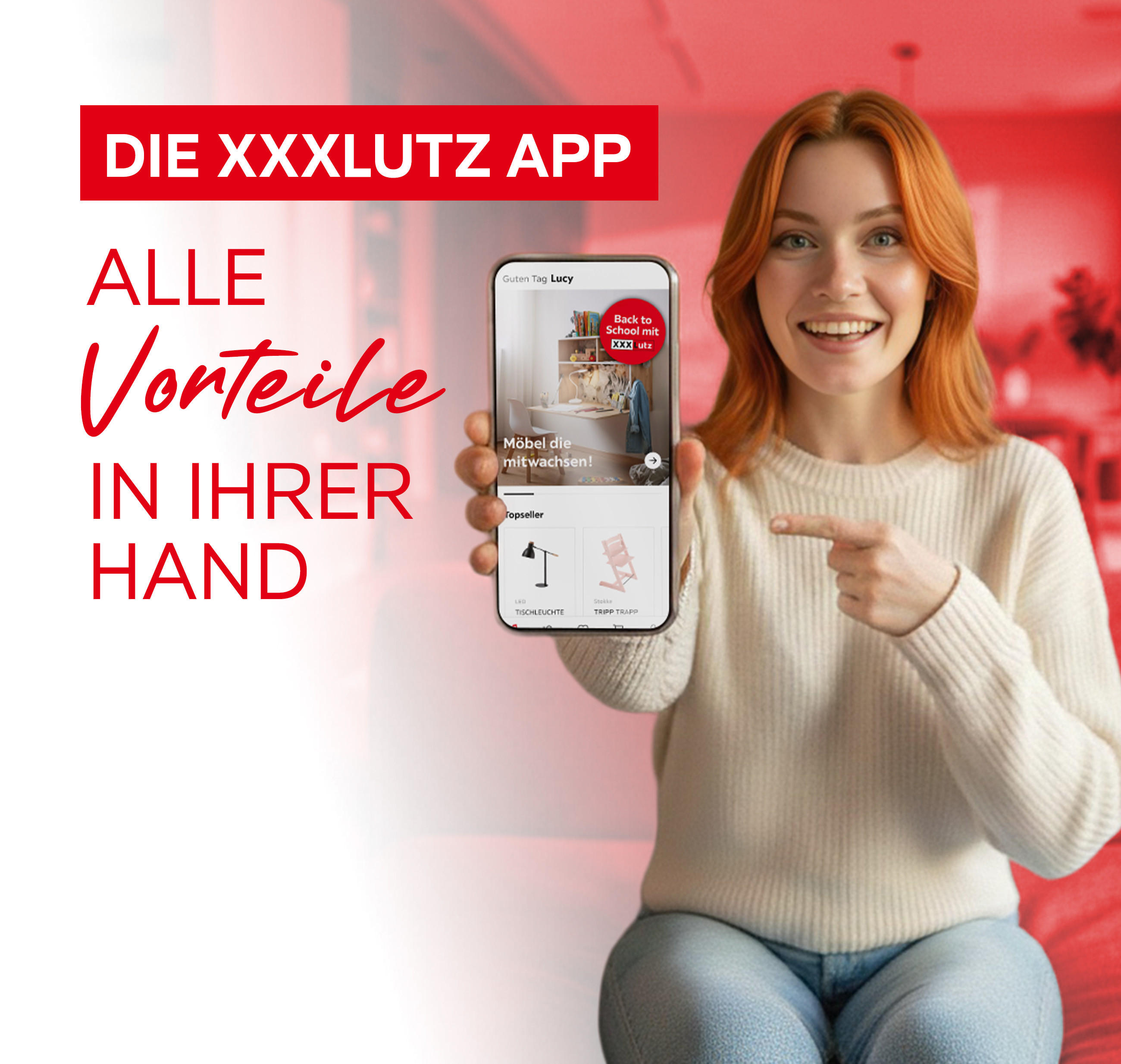 Die XXXLutz App - Alle Vorteile in Ihrer Hand