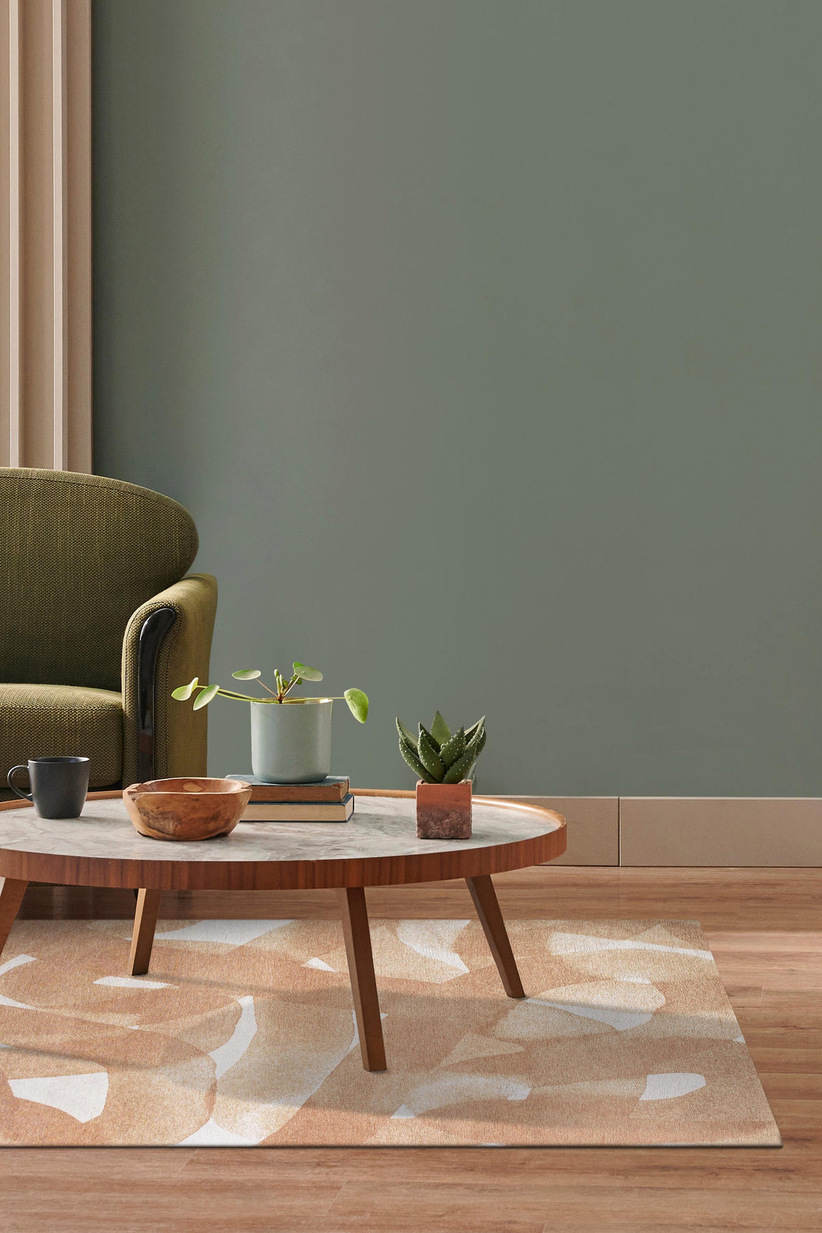 TEPPICH modern Flachgewebe TIRANA Beige 170 x 240 cm - Beige, Textil (170/240cm) - Novatrend