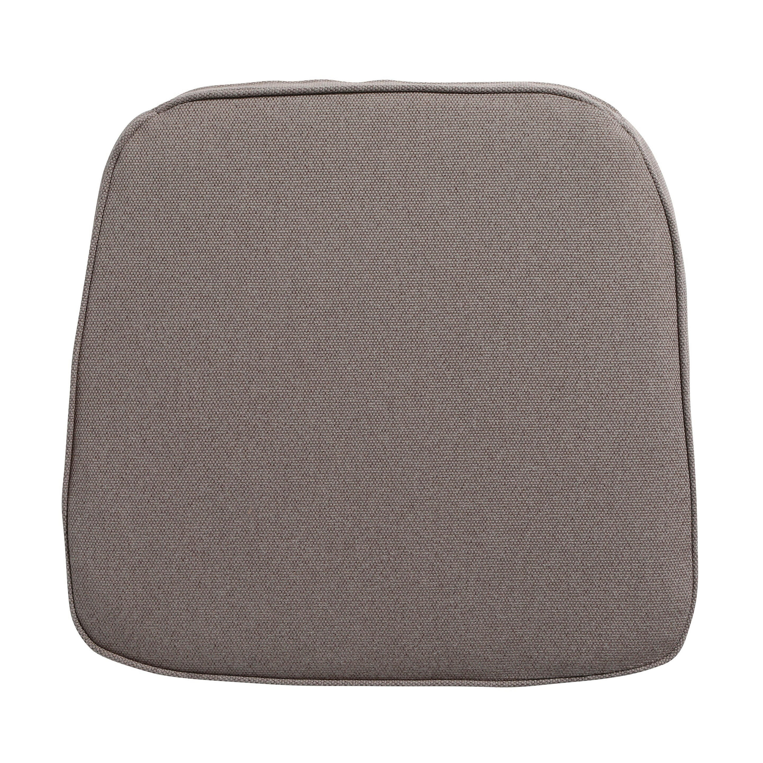 SITZKISSEN Manchester 48/48 cm 4er-Set - Braun, Textil (48/7.5/46cm) - Madison