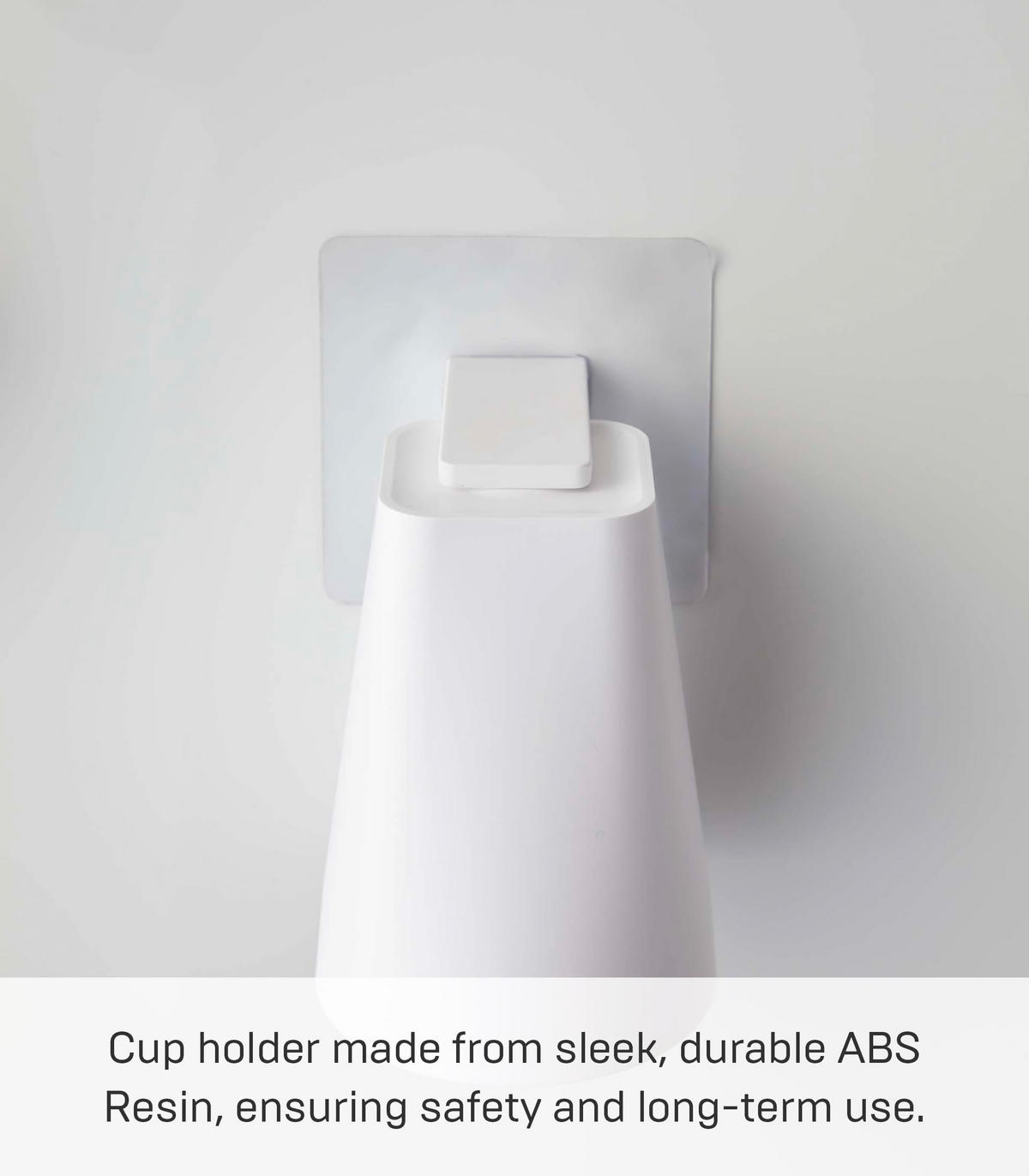 BECHERHALTER Film Hook 5487 - Weiß, Kunststoff (7/9.5/7cm) - Yamazaki