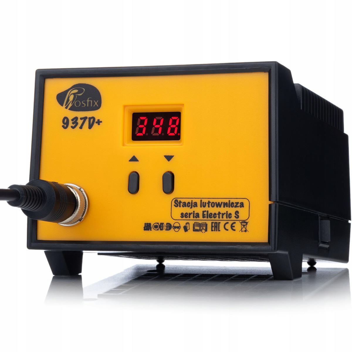 LÖTKOLBEN 937D+ Set, 60 W, 200-480 °C, Keramikheizung, ESD Safe, 10 Lötspitzen 900M - Multicolor, Kunststoff/Metall (10/10/10cm)