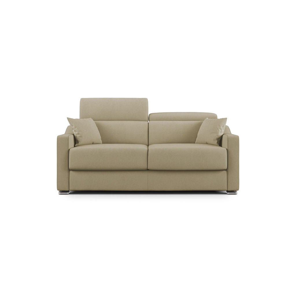 Thumbnail - Divani.store Schlafsofa, Beige, Textil, 171x100x98 cm, Wohnzimmer, Sofas & Couches, Schlafsofas