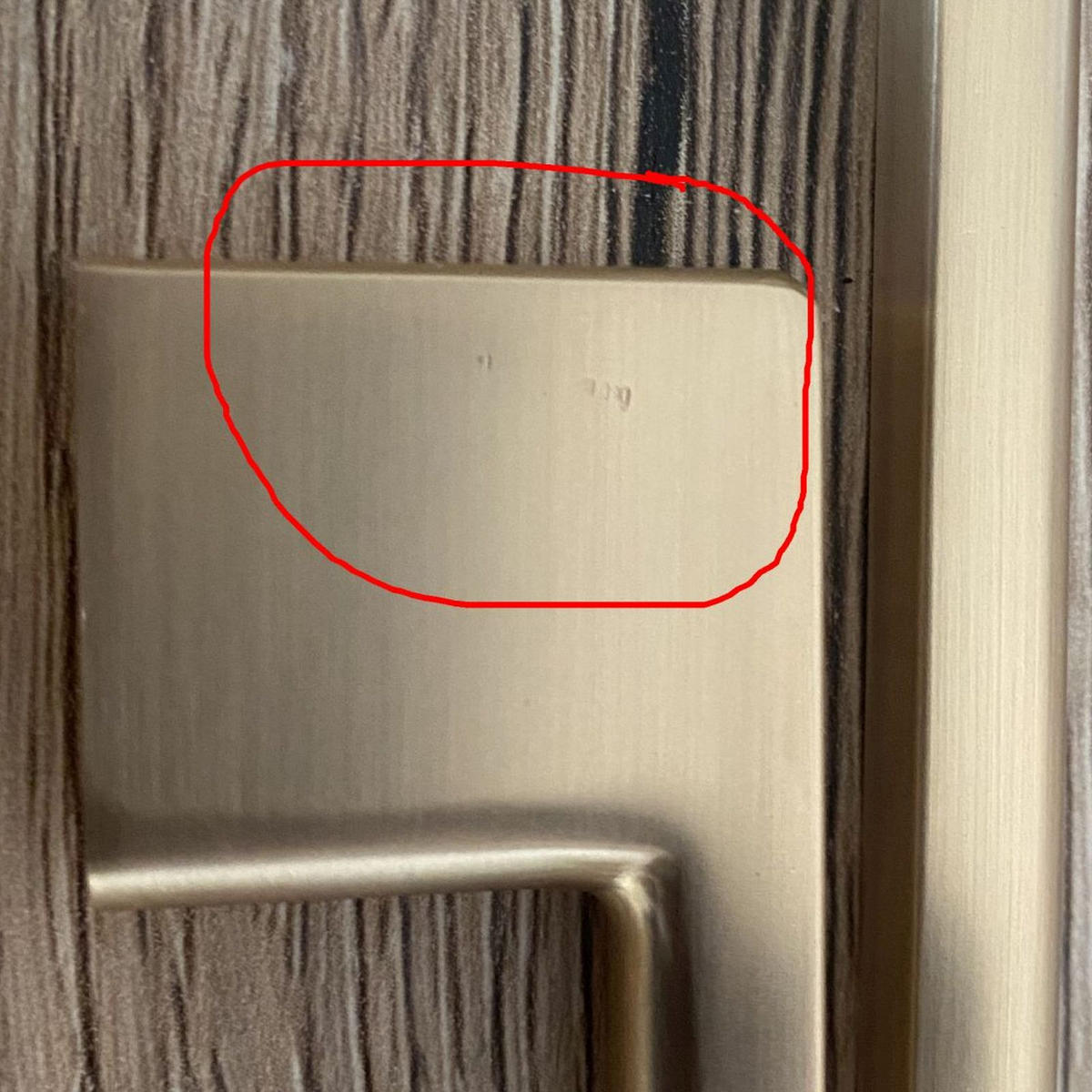MÖBELGRIFF BA 256mm Easy Edelstahloptik B-Ware kleine Macken mit 2 Schrauben - Edelstahlfarben, Metall (0.8/2.8/29cm) - Livingpoint24