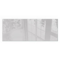 GLASPLATTE für Kamin 125x50 cm - Grau, Glas (125/50/0.4cm) - TULUP