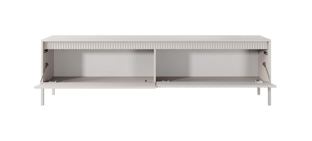 TV-SCHRANK Beige Senso 187/53 cm - Beige, Holzwerkstoff (188/53/39cm) - Bettso
