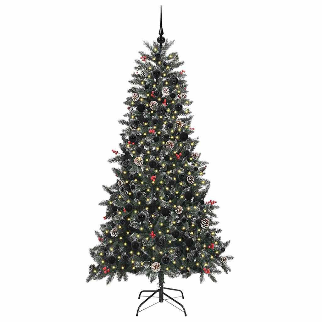 vidaXL Weihnachtsbaum Grün 210 cm