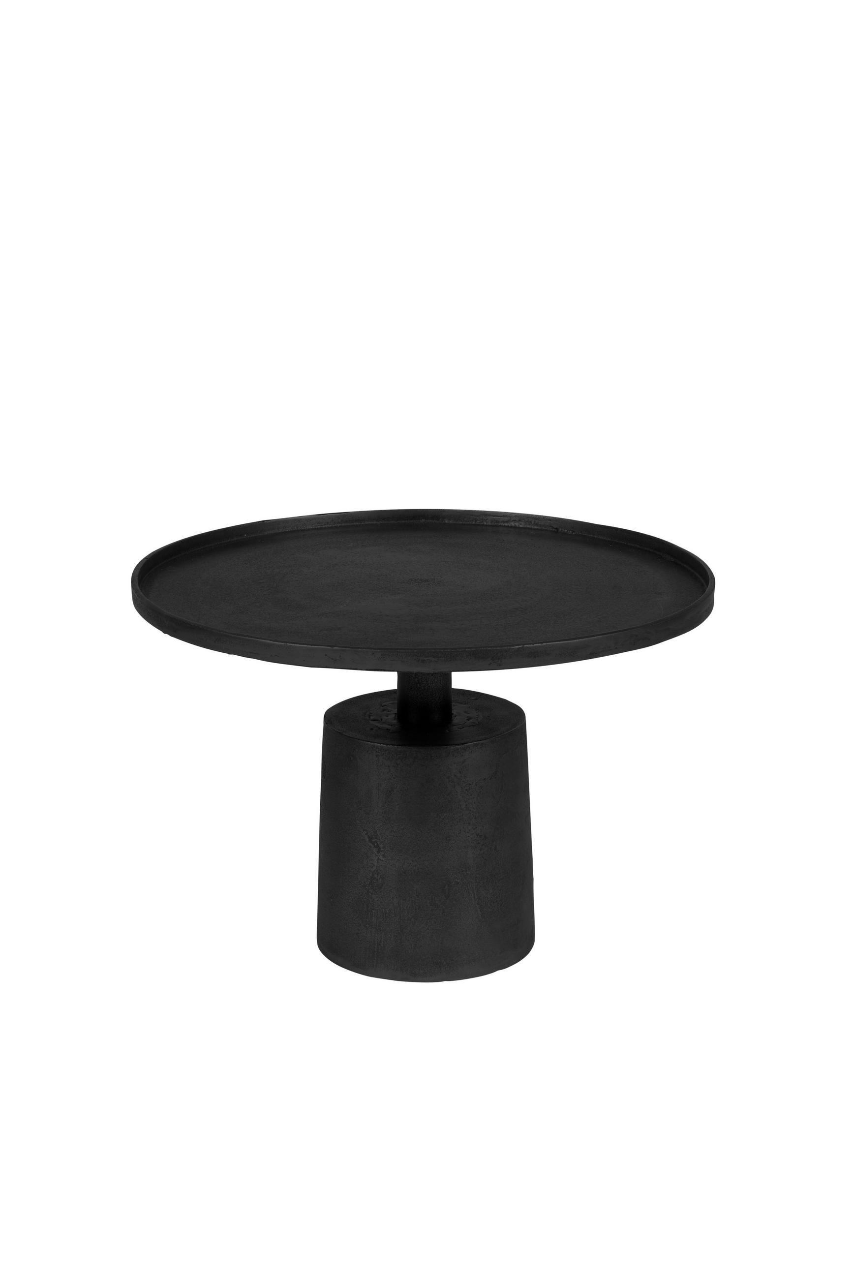BEISTELLTISCH Mason - Schwarz - 60/60/40 cm - Schwarz, Kunststoff (60/60/40cm)
