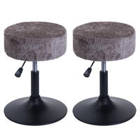 HOCKER Braun 2er-Set - Braun, Textil (37/57/37cm) - MCW