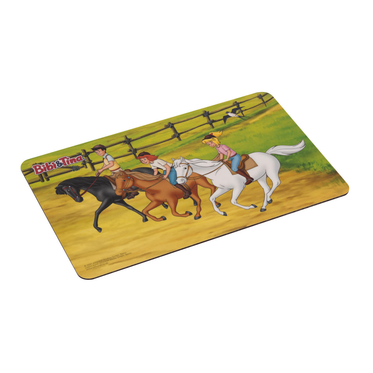 BRETTCHEN Bibi und Tina Ausritt mit Alex Mehrfarbig 14,5 x 23,5 cm - Multicolor, Kunststoff (14.5/23.5cm) - United Labels