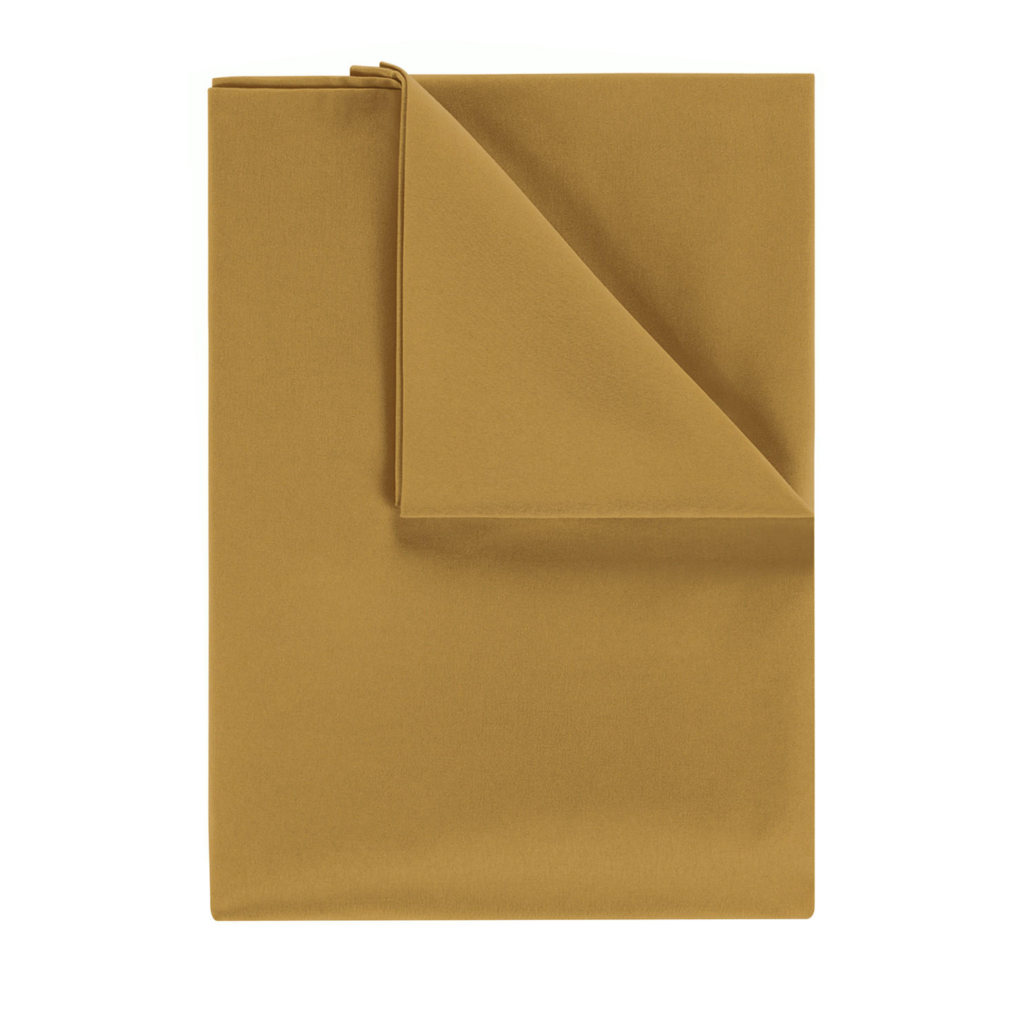 BETTTUCH ohne Gummi 160/275 cm, in Braun - Braun, Textil (275/160cm) - Blumtal
