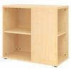 ANSTELLCONTAINER - mit 4 Regalfächern 80/40/72 cm in Ahornfarben - Ahornfarben, Holzwerkstoff (40/72/80cm) - bümö