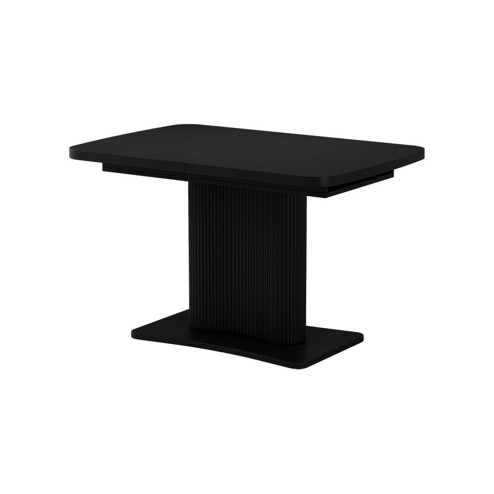 JÍDELNÍ STŮL Fenaro Černá 120 x 80 cm roztažitelný - černá, kompozitní dřevo (80/120/77.4cm) - Vicco