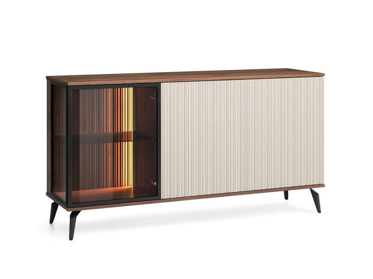 SIDEBOARD – 154 cm – Vici – Kaschmir - Kaschmir, Holzwerkstoff (154/80/39cm) - hi-markt