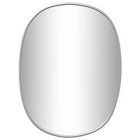 WANDSPIEGEL Silbern 30x25 cm - Silberfarben, Glas (25/30/1cm) - furnicato