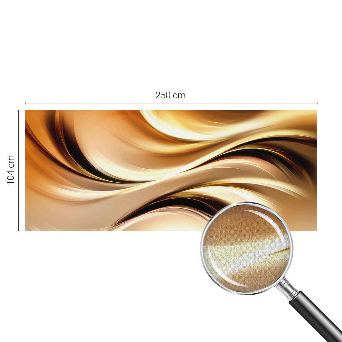FOTOTAPETE 250x104 cm - Flüssigkeitsleitungen - Schwarz, Textil (250/104cm) - Wallfluent