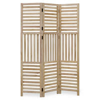 PARAVENT 120/170 cm Natur Holz - Beige, Holz (120/170/2cm) - Homestyle4u