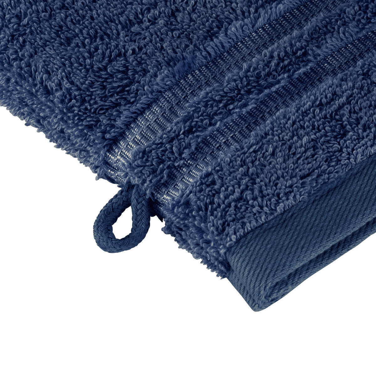 WASCHHANDSCHUHSET Milano - 5-teilig - 16 x 22 cm - Dunkelblau - Dunkelblau, Textil (16/22cm) - SCHIESSER