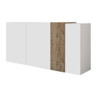 SIDEBOARD 3 Türen Pluton - L181 cm - Naturfarben, Holz (38/84.3/180.5cm) - Vente-Unique