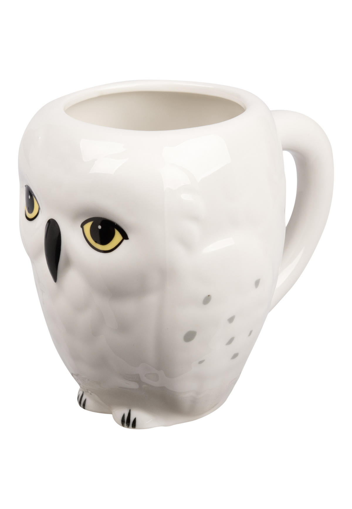 KAFFEEBECHER Harry Potter Hedwig in Geschenkbox Weiß 10,5 x 12,5 x 8,5 cm 350 ml - Weiß, Keramik (0.35L) - United Labels