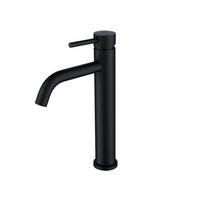 WASCHTISCHARMATUR , Freistehende, hohe Mischbatterie - Schwarz, Metall (29.5/10.5/10.5cm) - BELZ