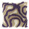 DEKOKISSEN Calin Violett 45/45/8 cm - Lila, Textil (45/45cm) - Unique Living