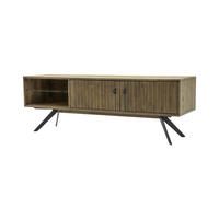 TV-LOWBOARD MASSA Braun 160x45x55 cm - Braun, Holz (160/55/45cm) - FURNLUX