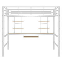 HOCHBETT Metall 140/200 cm Weiß - Weiß, Metall - Raumix