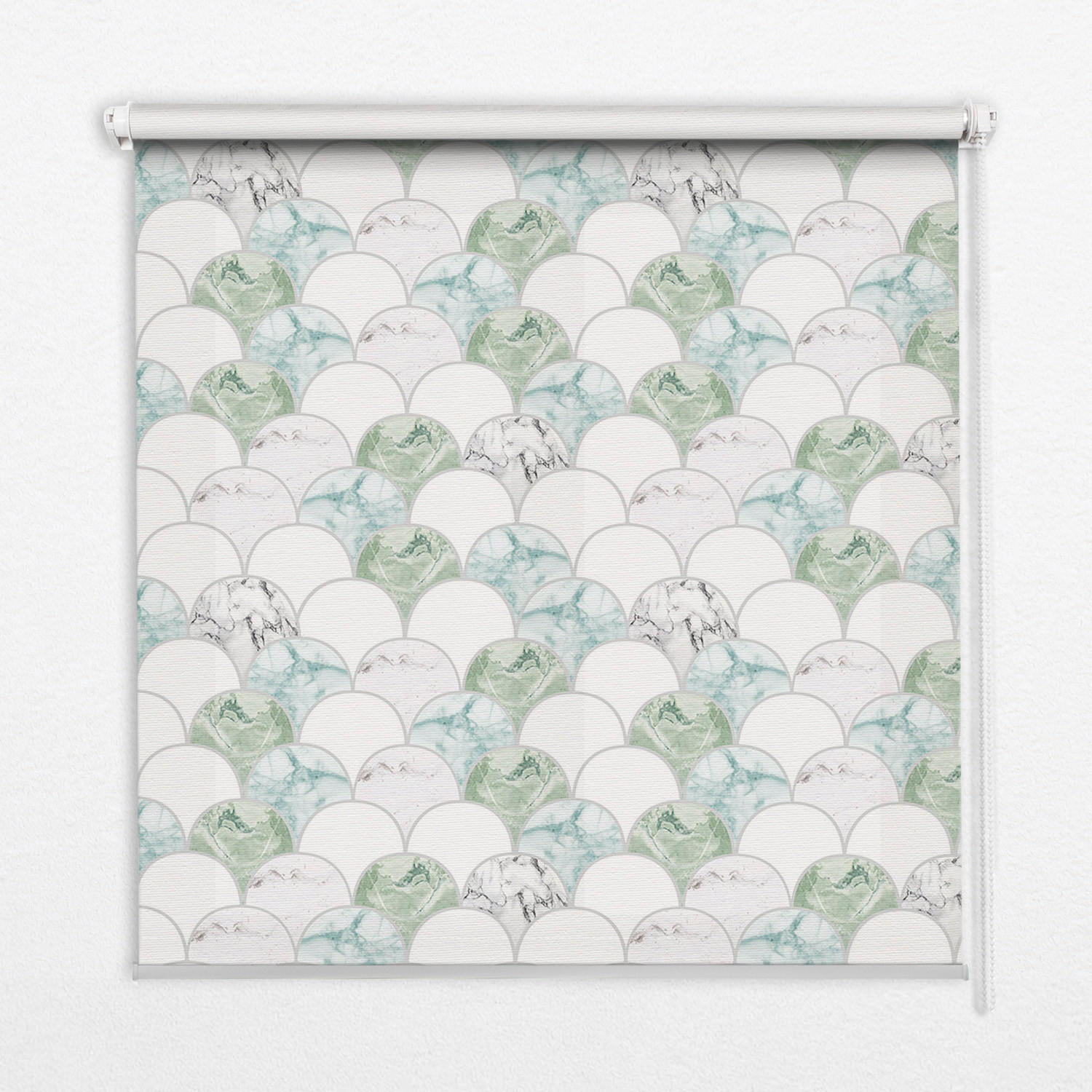 TULUP VNITŘNÍ roleta - okenní roleta - roleta - 140x140 cm - Půlkruh