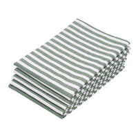 GESCHIRRTÜCHER, 5er-Set, 50x70 cm, 100% Baumwolle, Grün - Dunkelgrün, Textil (50/70cm) - Zollner