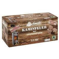 KAMINFEUER Anzünder XXL - Ahornfarben, Naturmaterialien (13.5/13.5/30cm) - Westfalia