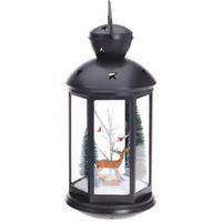 LATERNE 43 cm - Anthrazit, Kunststoff (22/43.5/22cm) - Home Styling Collection