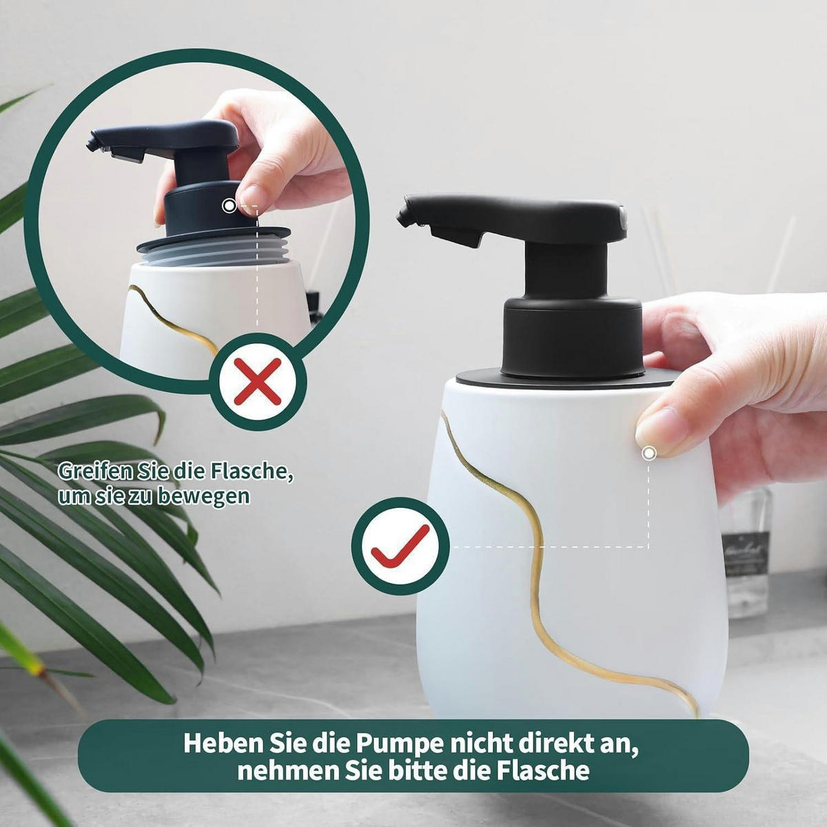 SCHAUMSEIFENSPENDER Automatisch Keramik Weiß mit Sensor - Weiß, Keramik (9/17/10cm)