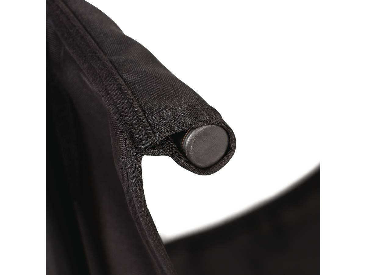 HOLZUNTERSTAND oslo Schwarz - Schwarz, Metall (0.41/0.45cm) - Habitat Garten