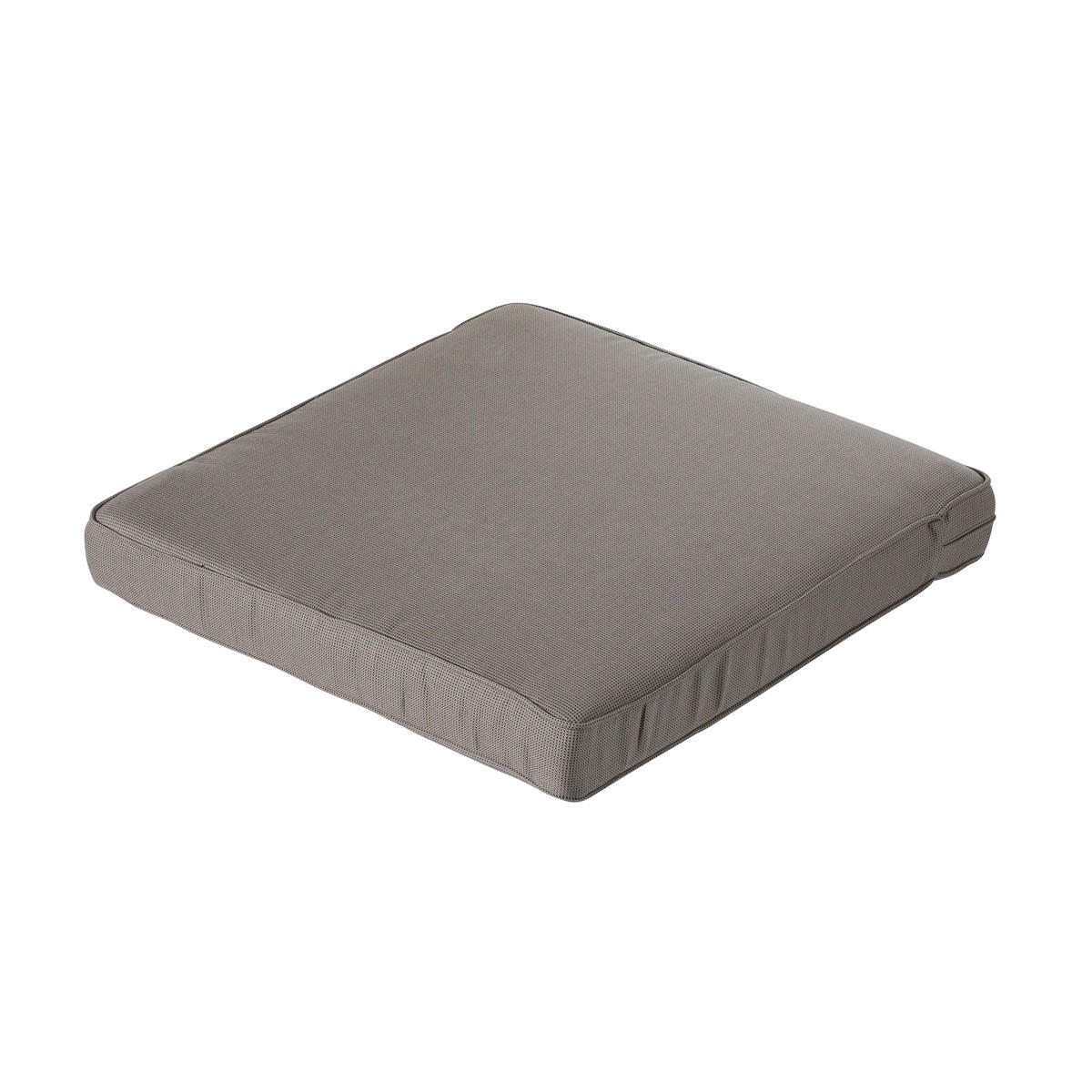 SITZKISSEN Rippe 60/60 cm 2er-Set - Braun, Textil (60/8/60cm) - Madison