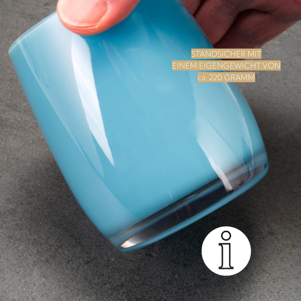 ZAHNBÜRSTENBEHÄLTER SAVONA, blau - Blau, Kunststoff (8/10/8cm) - bremermann