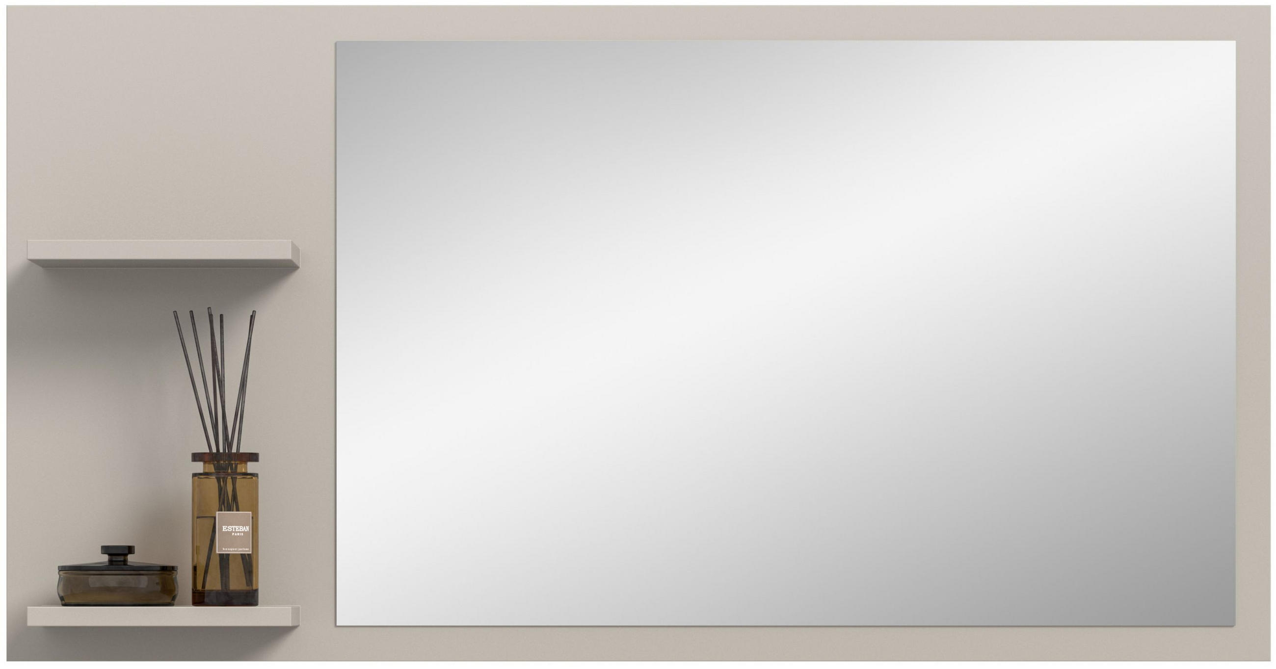 SPIEGEL Station Kaschmir Nachbildung - Kaschmir, Holzwerkstoff (106/55/16cm) - Xonox