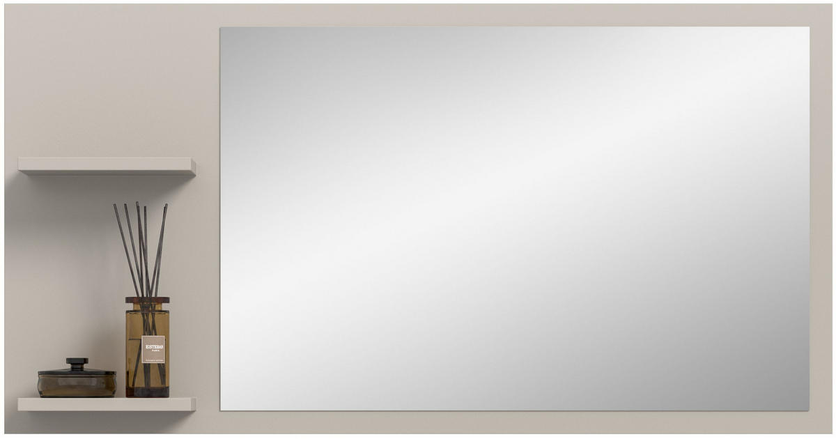 SPIEGEL Station Kaschmir Nachbildung - Kaschmir, Holzwerkstoff (106/55/16cm) - Xonox